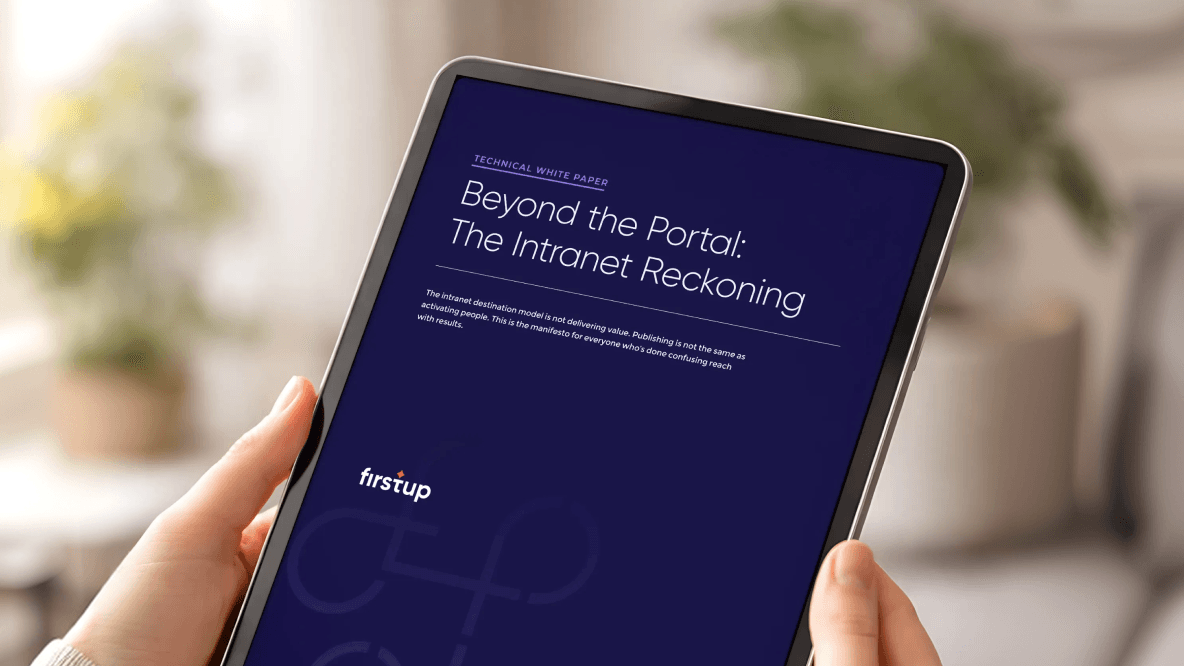The future of employee communication isn’t a destination.