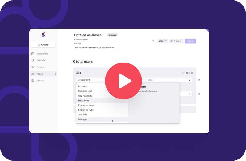 Never Struggle with Distribution Lists Again (Audience Builder)