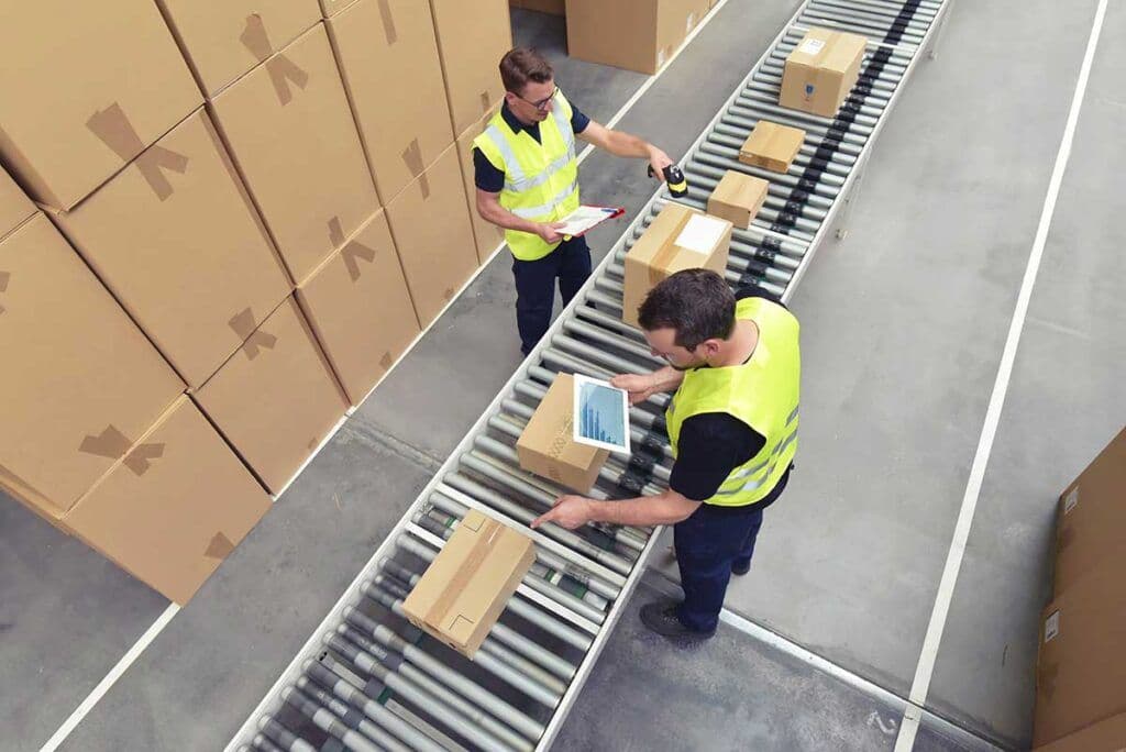 2 deskless workers at shipping facility