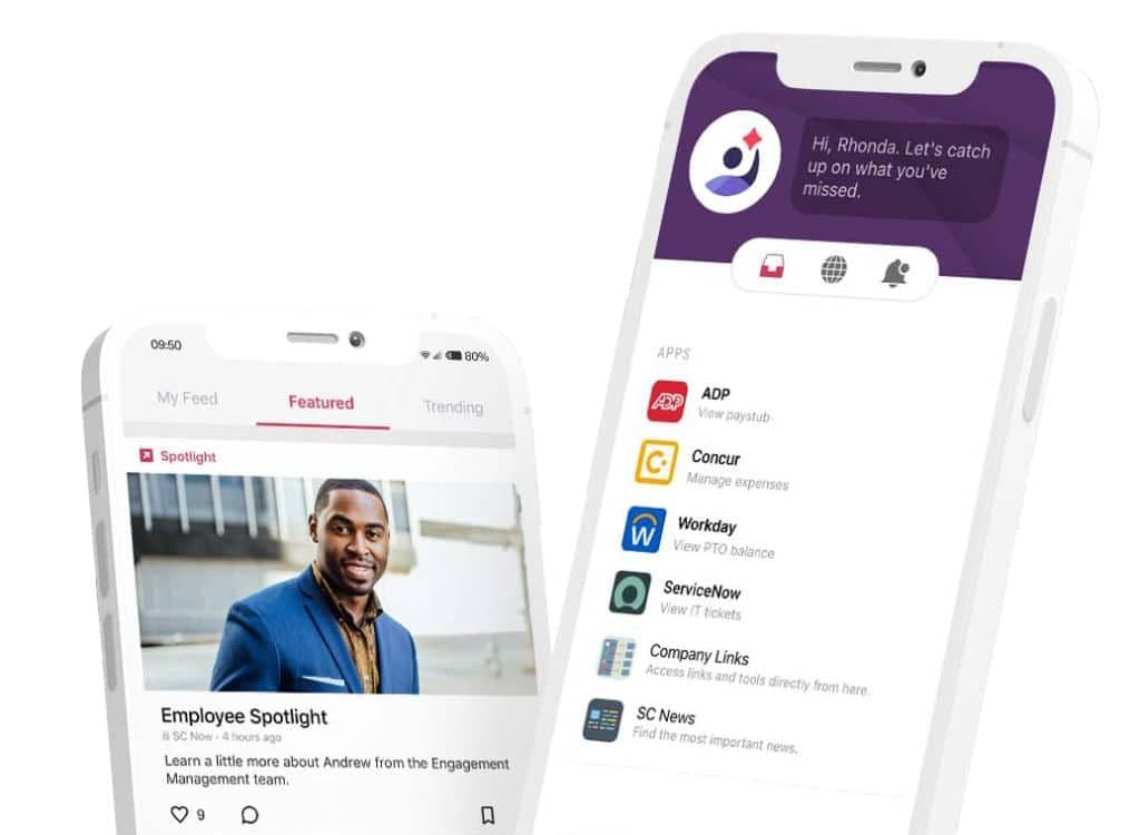 mobile app firstup crop