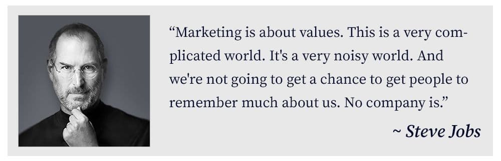 Steve Jobs Quote