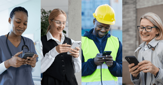 Meeting frontline workforces where they are: Driving mobile adoption and engagement
