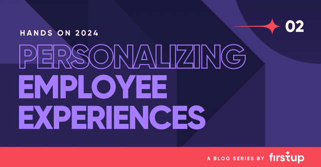Applying a customer-centric approach to the employee experience