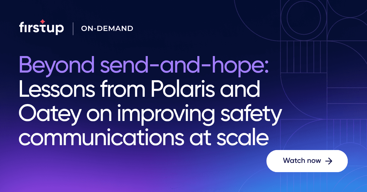Beyond send-and-hope: Lessons from Polaris and Oatey
