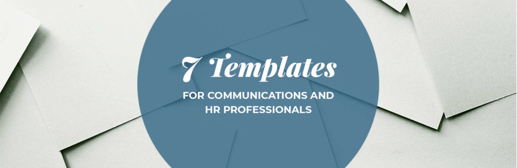 Planning an Effective Internal Communication Strategy: 7 Templates for HR and Communications Professionals